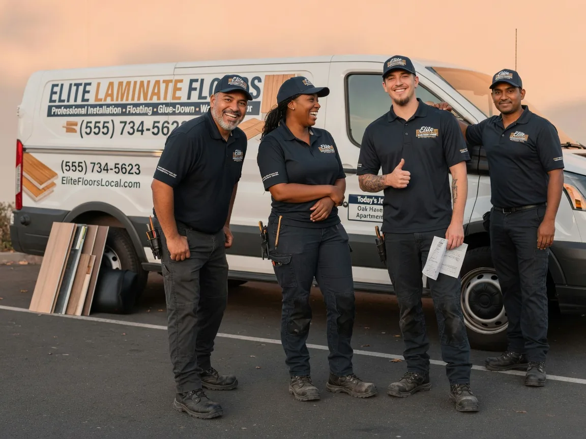 Laminate flooring installation company in Ellston, IA